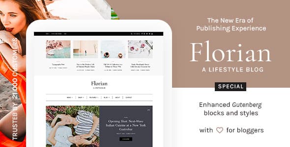 Premium Personal Blog WordPress Theme