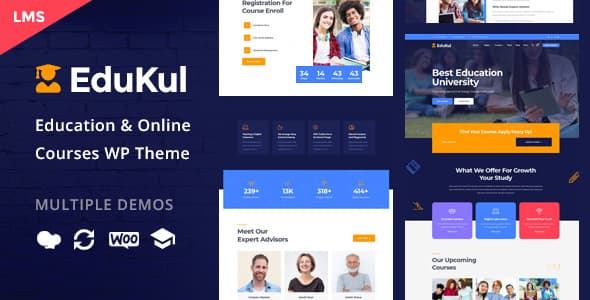 Polished Online Education WordPress Theme Pro
