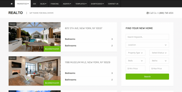Vivid Real Estate WordPress Theme Pro — thumbnail 4