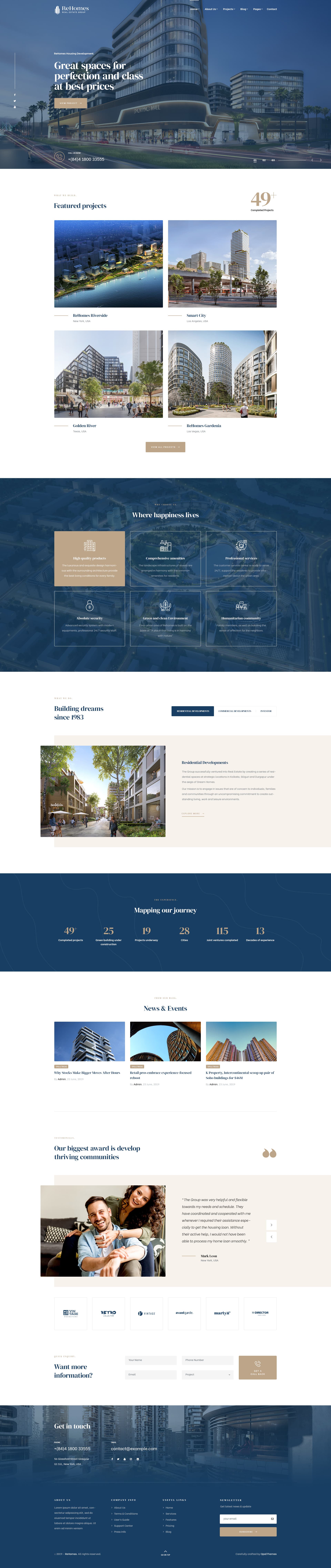 Vivid Real Estate WordPress Theme — thumbnail 3