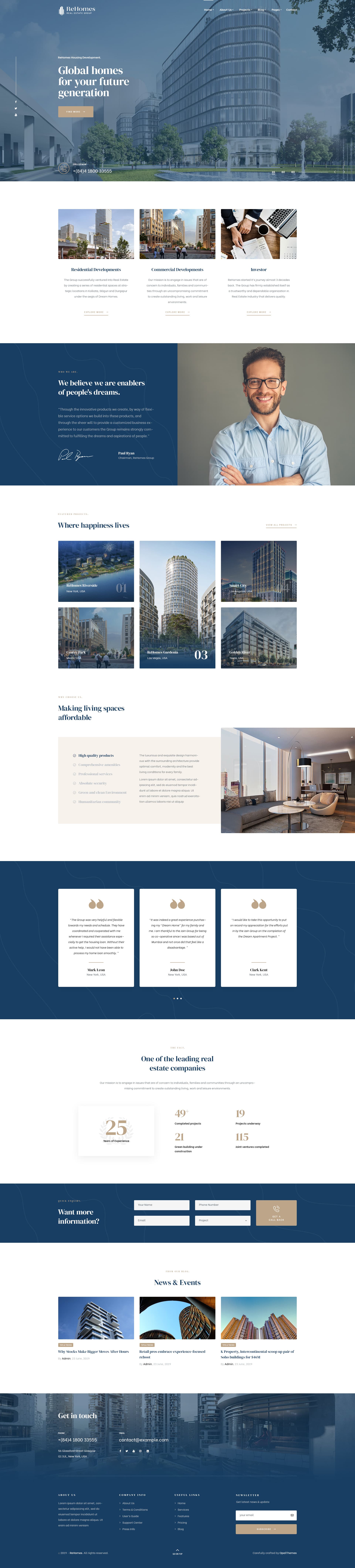 Vivid Real Estate WordPress Theme — thumbnail 5