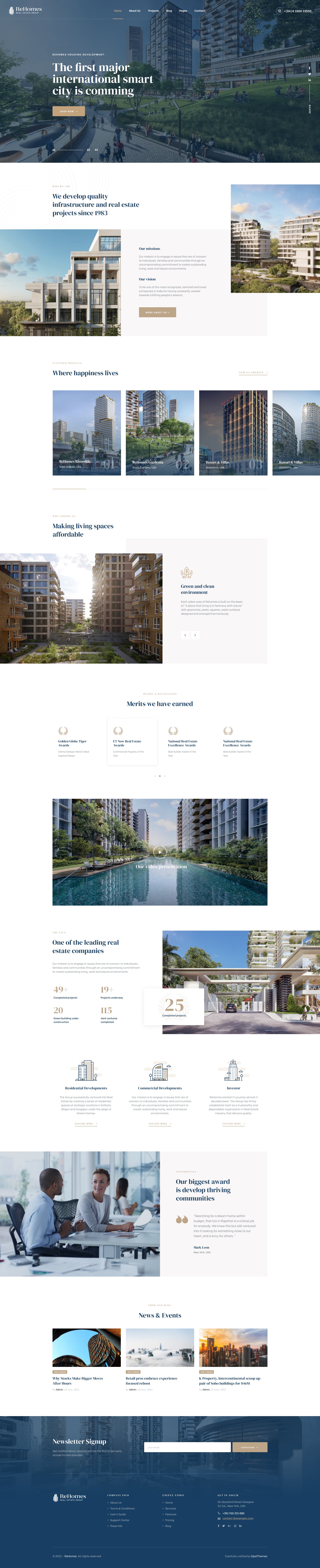 Vivid Real Estate WordPress Theme — thumbnail 6