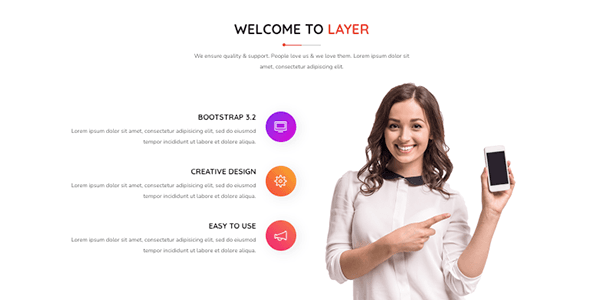 Luxe SaaS & Startup Website Template — thumbnail 4
