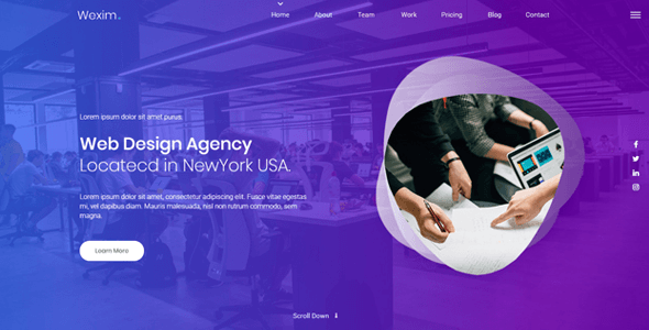 Sleek Creative Portfolio Website Template — thumbnail 2