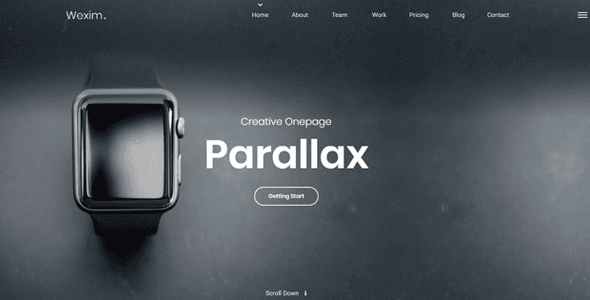 Sleek Creative Portfolio Website Template — thumbnail 4