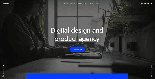Fresh Creative Agency WordPress Theme — thumbnail 2