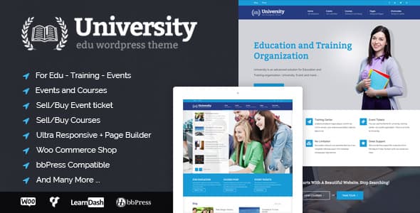 Premium Online Education Website Template