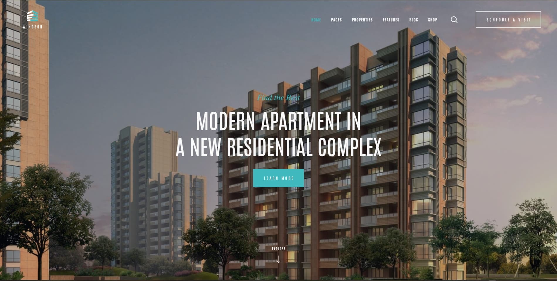 Radiant Real Estate WordPress Theme — thumbnail 4