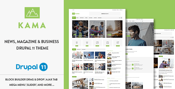 Modern News & Magazine Website Template