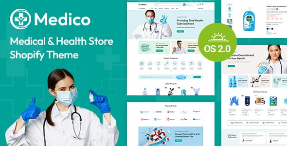 Stellar Medical & Clinic Shopify Theme