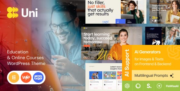 Luxe Online Education WordPress Theme