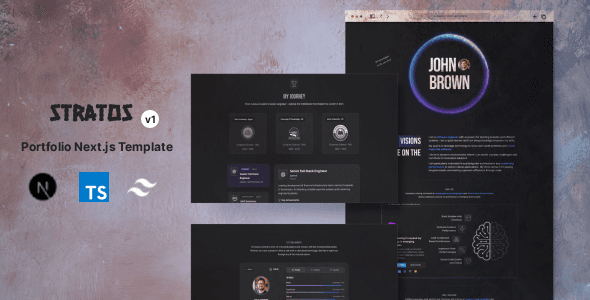 Premium Portfolio Next.js Template