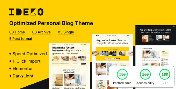 Sleek Blog & Magazine WordPress Theme