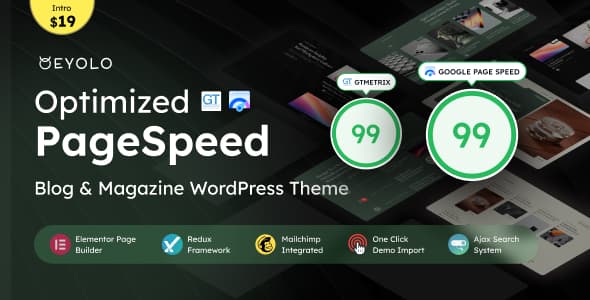 Radiant News & Magazine WordPress Theme