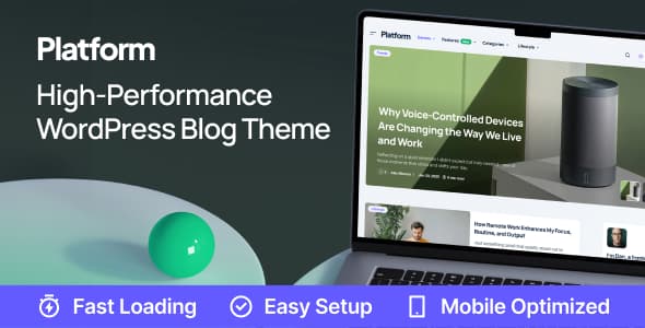 Elegant Personal Blog WordPress Theme