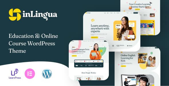 Bright Online Education WordPress Theme