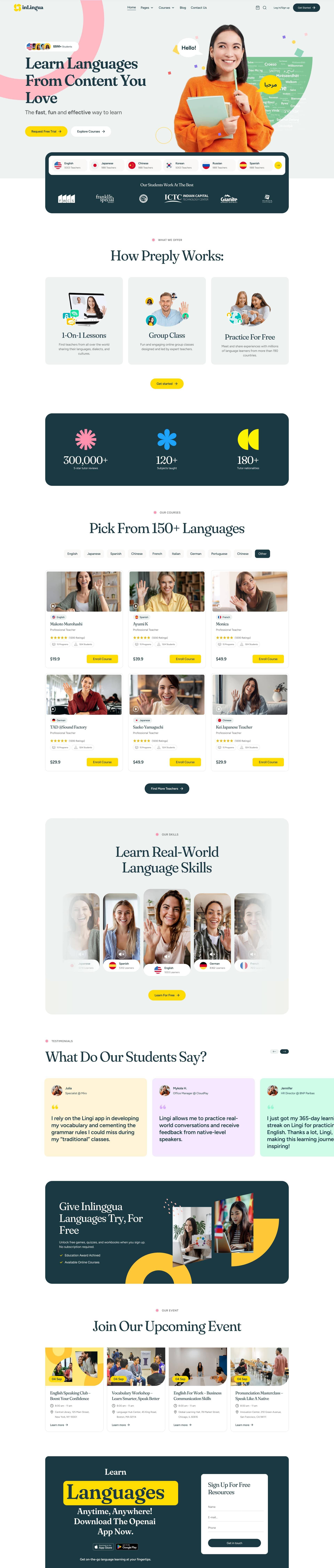 Bright Online Education WordPress Theme — thumbnail 4