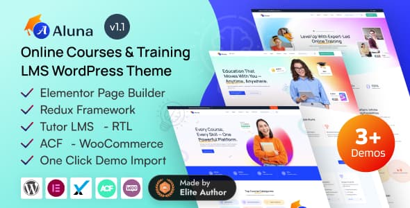 Bold Online Education WordPress Theme