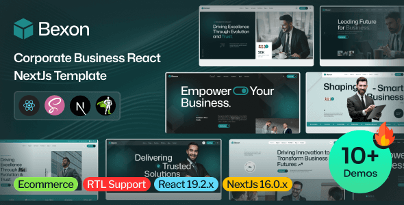 Fresh Business Next.js Template