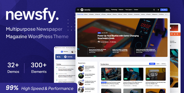 Timeless News & Magazine WordPress Theme
