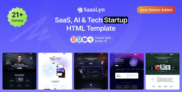 Crisp AI Startup Website Template