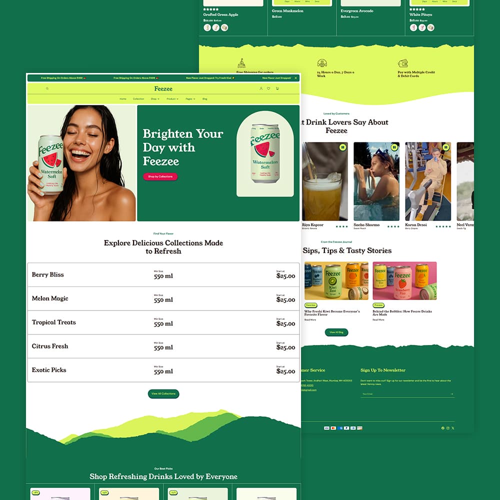 Fresh Restaurant & Cafe Shopify Theme — thumbnail 2
