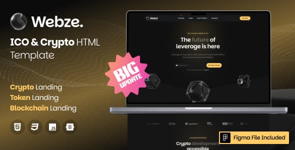 Stellar Crypto & Web3 Website Template