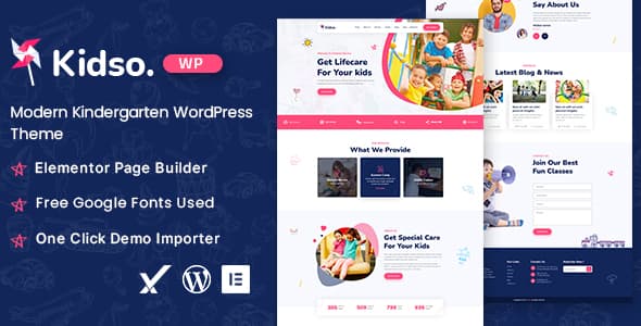 Fresh Online Education WordPress Theme