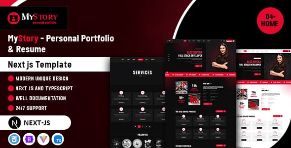 Smart Portfolio Next.js Template