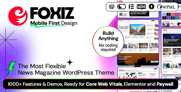 Fresh News & Magazine WordPress Theme