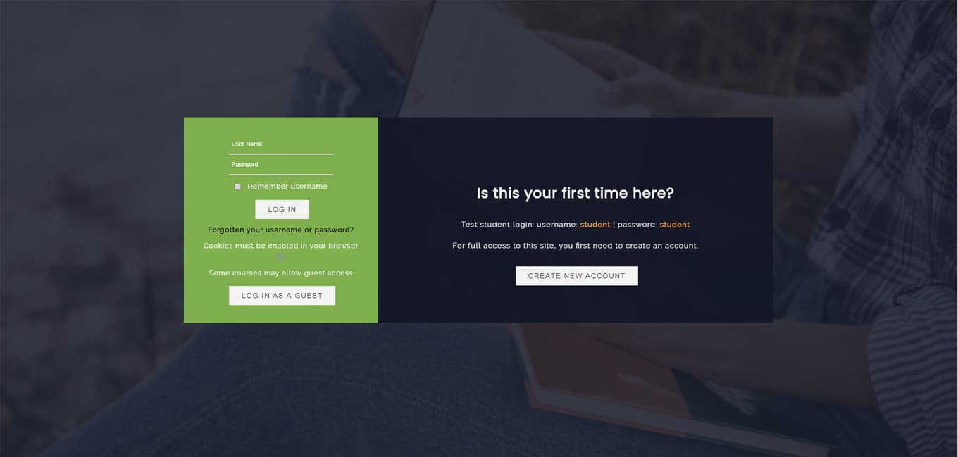 Minimal Online Education Website Template — thumbnail 4