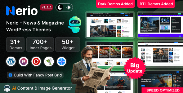 Premium News & Magazine WordPress Theme