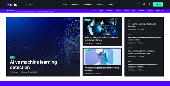 Premium News & Magazine WordPress Theme — thumbnail 4