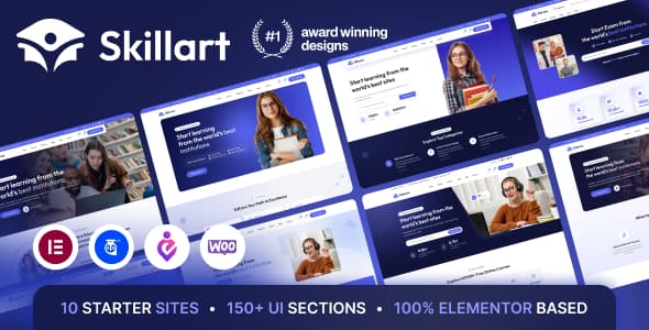 Timeless Online Education WordPress Theme