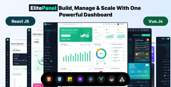Luxe Admin Dashboard React Template