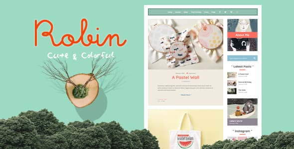 Bold Personal Blog WordPress Theme
