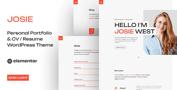 Crisp Portfolio WordPress Theme