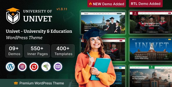 Sharp Online Education WordPress Theme