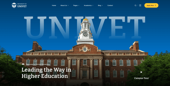 Sharp Online Education WordPress Theme — thumbnail 2