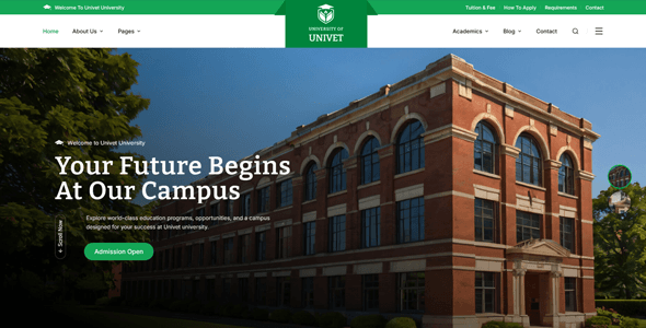 Sharp Online Education WordPress Theme — thumbnail 5
