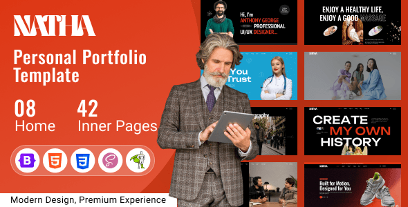 Radiant Portfolio Website Template Pro