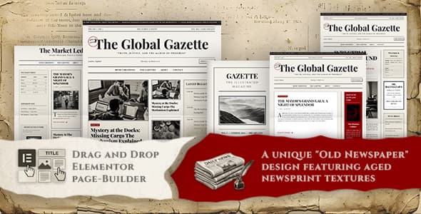 Clean News & Magazine WordPress Theme