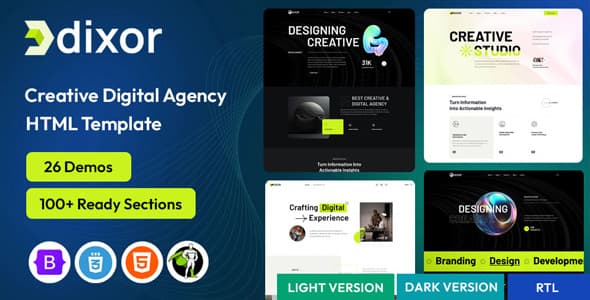 Sharp Portfolio Website Template Pro — thumbnail 2