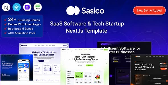 Polished AI Startup Next.js Template — thumbnail 2