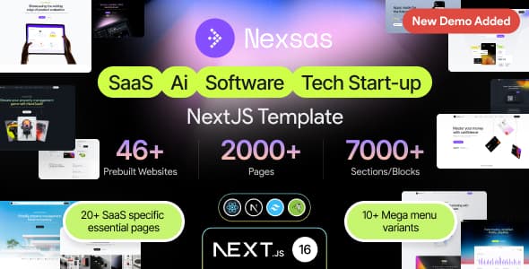 Bold AI Startup Next.js Template — thumbnail 2