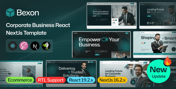 Fresh Business Next.js Template — thumbnail 2