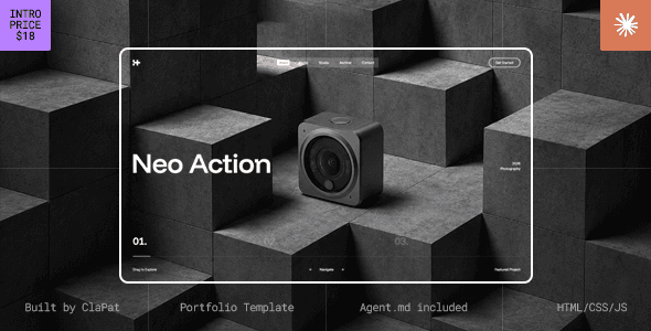 Dynamic Portfolio Website Template — thumbnail 2