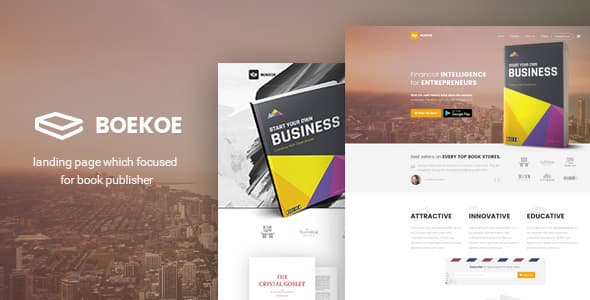 Sleek Landing Page Website Template — preview 1