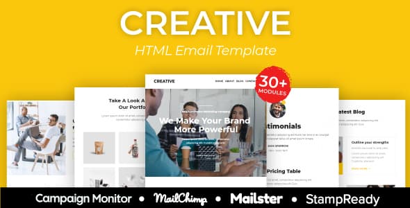 Smart Creative Agency Website Template — preview 1