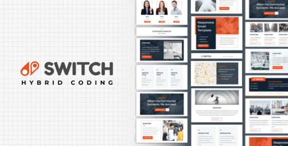 Minimal Email Marketing Website Template — preview 1